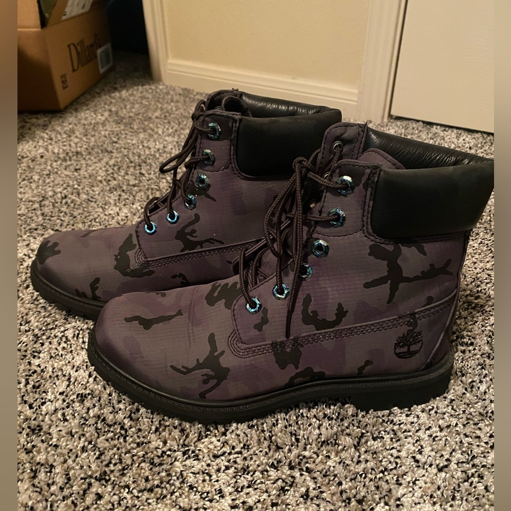 Camo Timberland Boots